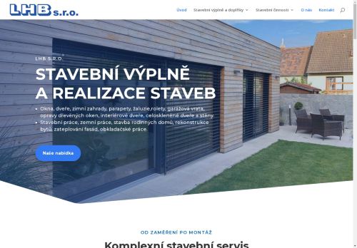 Webové stránky BARMMONT s.r.o., Slaný