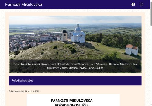 Zobrazit webové stránky Římskokatolická fara Mikulov