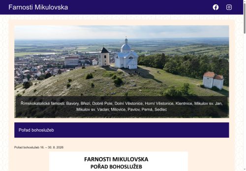 Zobrazit webové stránky Římskokatolická fara Mikulov