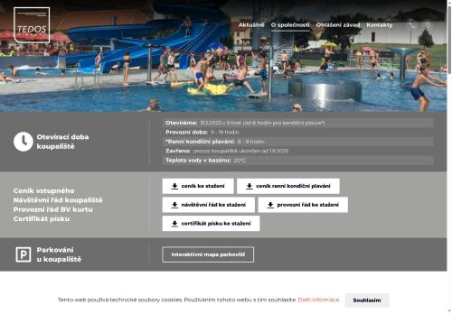 Zobrazit webové stránky Koupaliště Riviéra Mikulov