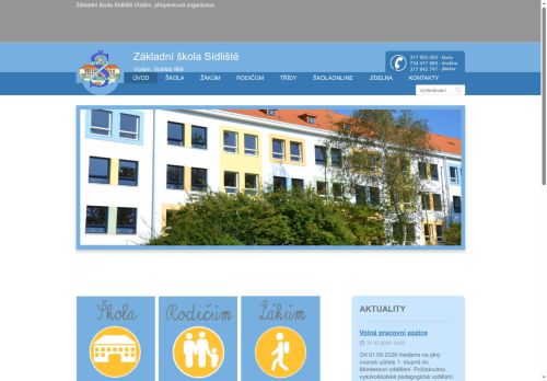 Základní škola Sídliště Vlašim, příspěvková organizace nabízí práci na pozici Učitel/ka na 1. stupni základní školy v Montessori oddělení v obci Vlašim