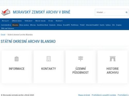 Státní okresní archiv Blansko