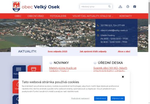 Zobrazit webové stránky Obecní úřad Velký Osek