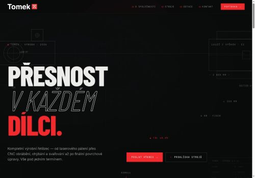 Zobrazit webové stránky Tomek výroba s.r.o.
