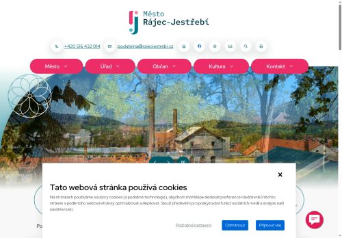 Zobrazit webové stránky Městský úřad Rájec-Jestřebí