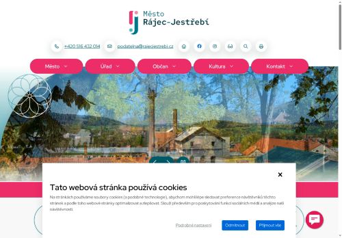 Zobrazit webové stránky Městský úřad Rájec-Jestřebí