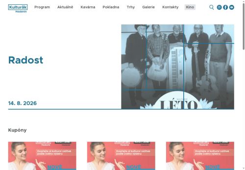 Zobrazit webové stránky Dům kultury Hodonín