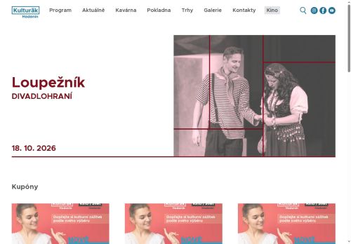 Zobrazit webové stránky Dům kultury Hodonín