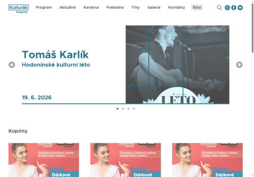 Zobrazit webové stránky Dům kultury Hodonín