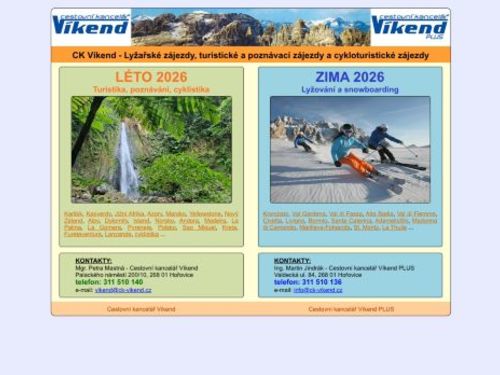 Cestovní kancelář Víkend