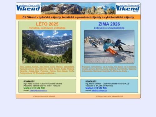 Cestovní kancelář Víkend