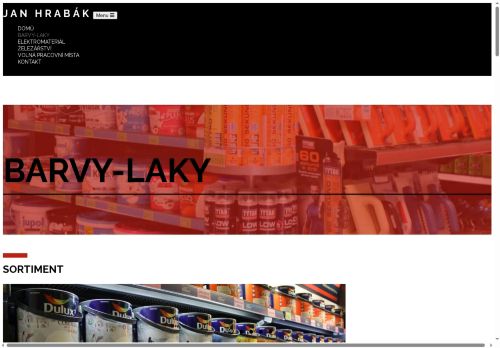 Zobrazit webové stránky Jan Hrabák - LAKMAL