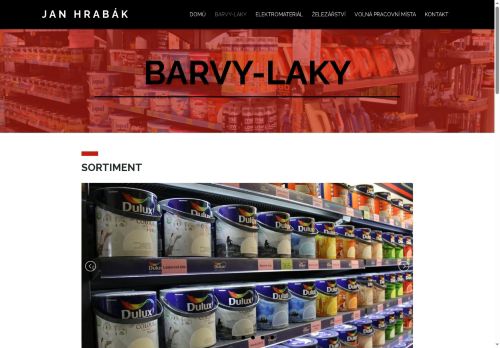 Zobrazit webové stránky Jan Hrabák - LAKMAL