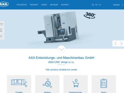 AXA CNC stroje, s.r.o.