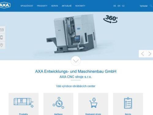 AXA CNC stroje, s.r.o.