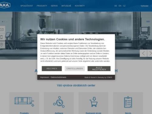 AXA CNC stroje, s.r.o.