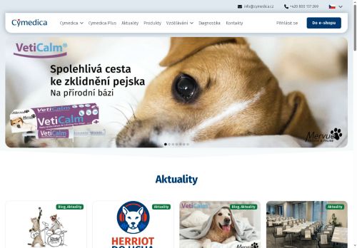 Zobrazit webové stránky Cymedica