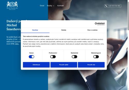 Zobrazit webové stránky Michal Šmerhovský