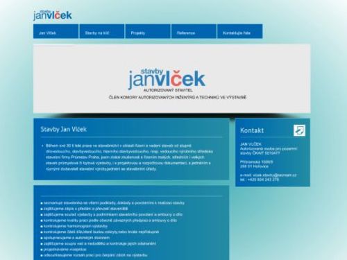 Stavby Jan Vlček