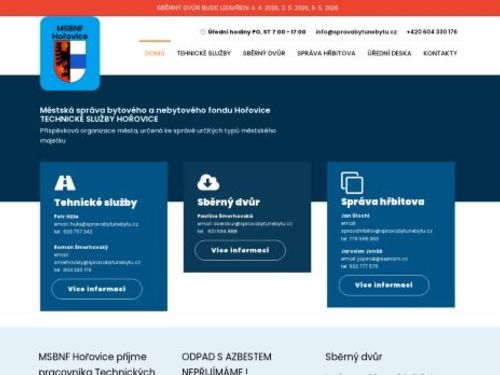 Městská správa bytového a nebytového fondu Hořovice