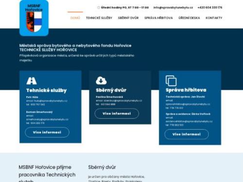 Městská správa bytového a nebytového fondu Hořovice