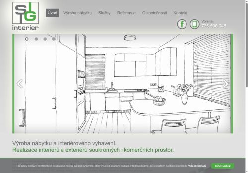 Zobrazit webové stránky SG interier