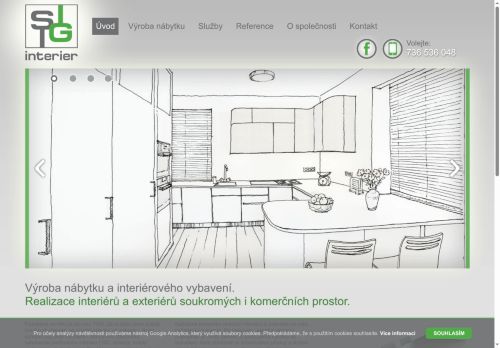 Zobrazit webové stránky SG interier