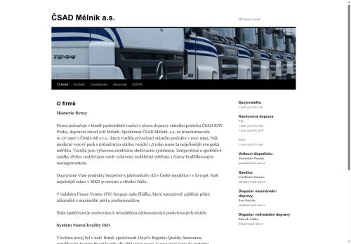 Zobrazit webové stránky ČSAD Mělník, a.s.