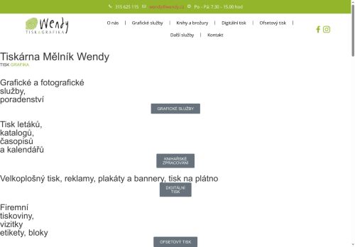 Zobrazit webové stránky Wendy s.r.o.