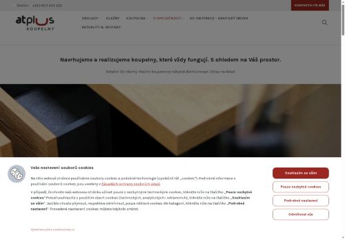 Zobrazit webové stránky Koupelnové studio AT plus Mělník