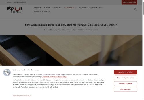 Zobrazit webové stránky Koupelnové studio AT plus Mělník