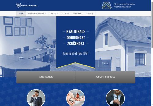 Zobrazit webové stránky Mělnická realitní s.r.o.