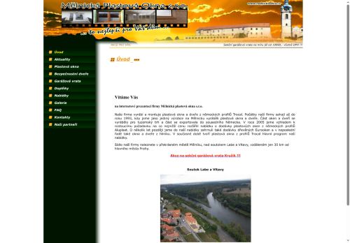 Zobrazit webové stránky Mělnická plastová okna, s.r.o.