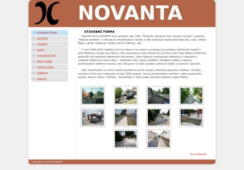 Zobrazit webové stránky Novanta