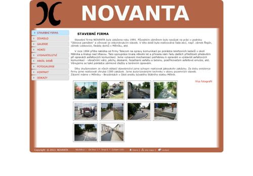 Zobrazit webové stránky Novanta