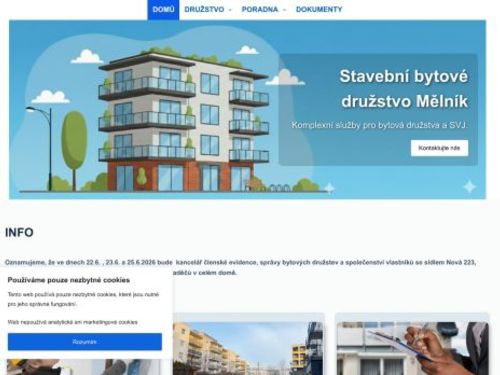Stavební bytové družstvo Mělník