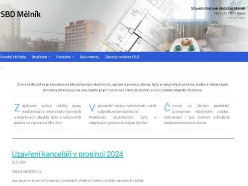 Stavební bytové družstvo Mělník