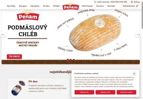 PENAM a.s. nabízí práci na pozici Pekař/ka strojní výroba v obci Rosice