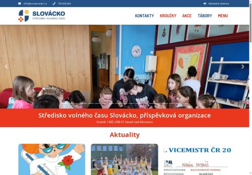 Zobrazit webové stránky Dům dětí a mládeže Veselí nad Moravou