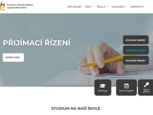 Gymnázium,  obchodní akademie a jazyková škola s právem státní jazykové zkoušky Hodonín