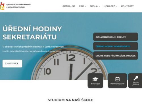 Gymnázium,  obchodní akademie a jazyková škola s právem státní jazykové zkoušky Hodonín