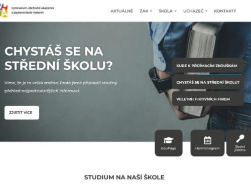 Gymnázium,  obchodní akademie a jazyková škola s právem státní jazykové zkoušky Hodonín