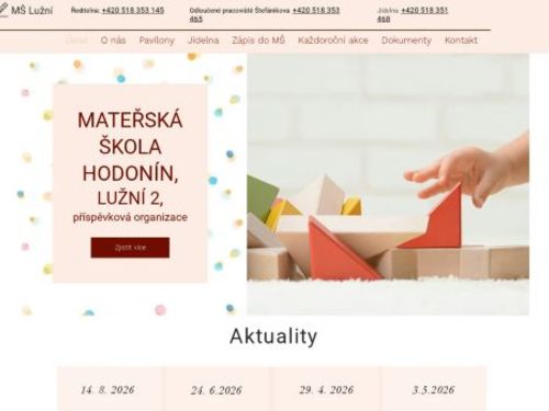 Mateřská škola Lužní