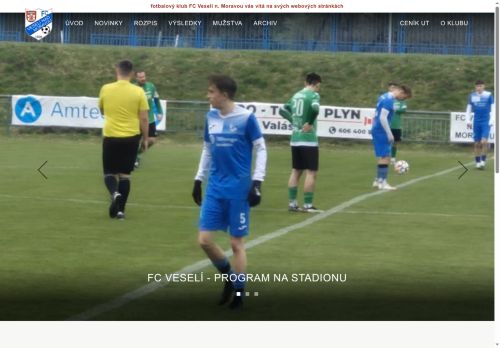 Zobrazit webové stránky FC Veselí nad Moravou z.s.