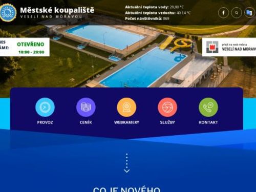 Městské koupaliště Veselí nad Moravou