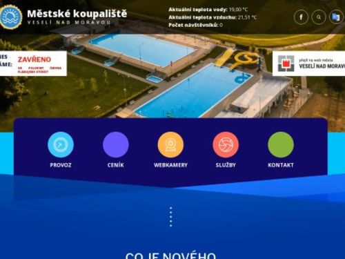 Městské koupaliště Veselí nad Moravou