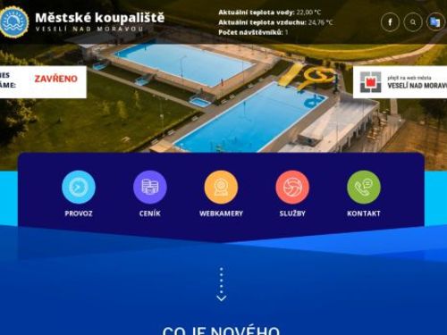 Městské koupaliště Veselí nad Moravou