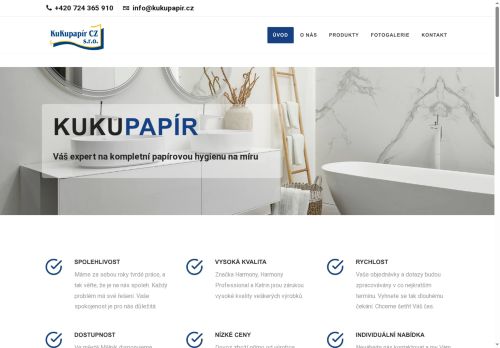 Zobrazit webové stránky KuKu Papír