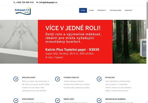 Zobrazit webové stránky KuKu Papír