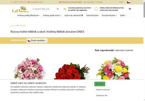 Zobrazit webové stránky Květinářství Lupínek